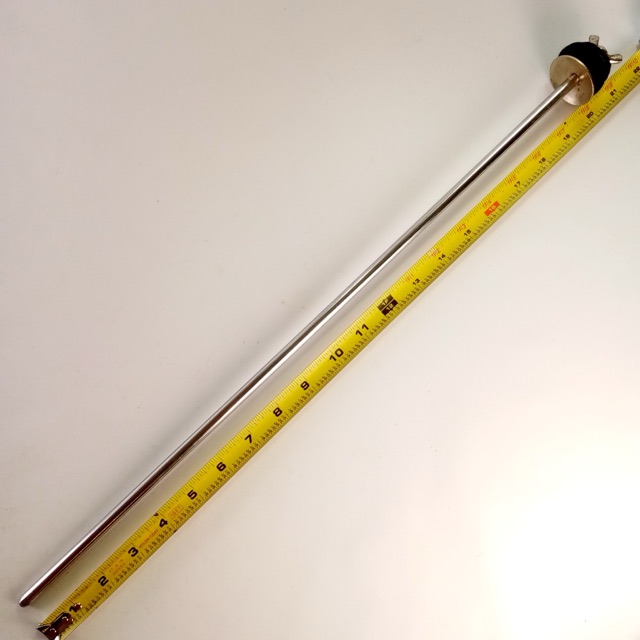 Ludwig/Leedy 5/16x21" Rod Straight Arm Chrome Cymbal Holder Mount Vintage30s USA — main photograph