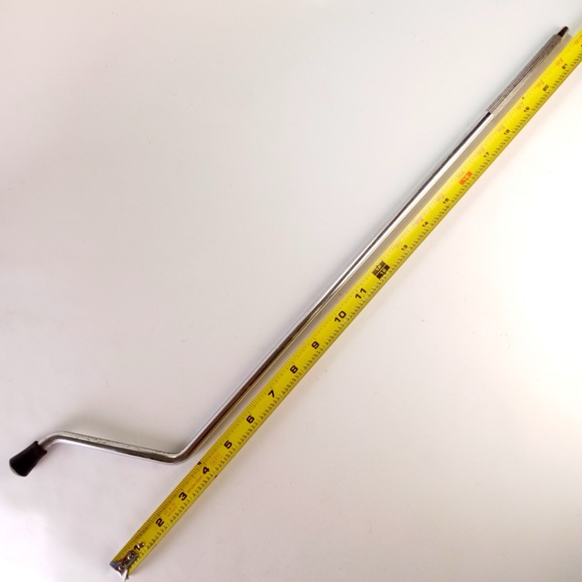 Ludwig Vintage 60s Super Classic 14" 3/8" 9.5mm 23-Inch Floor Tom Leg Tip P1785A — main photograph