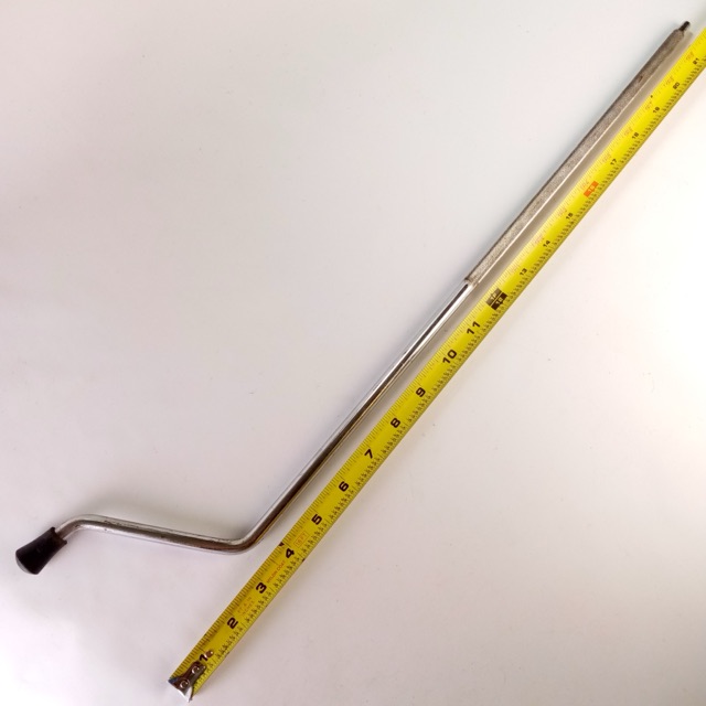 Ludwig Vintage 60s Super Classic 14" 3/8" 9.5mm 23-Inch Floor Tom Leg Tip P1785A — main photograph