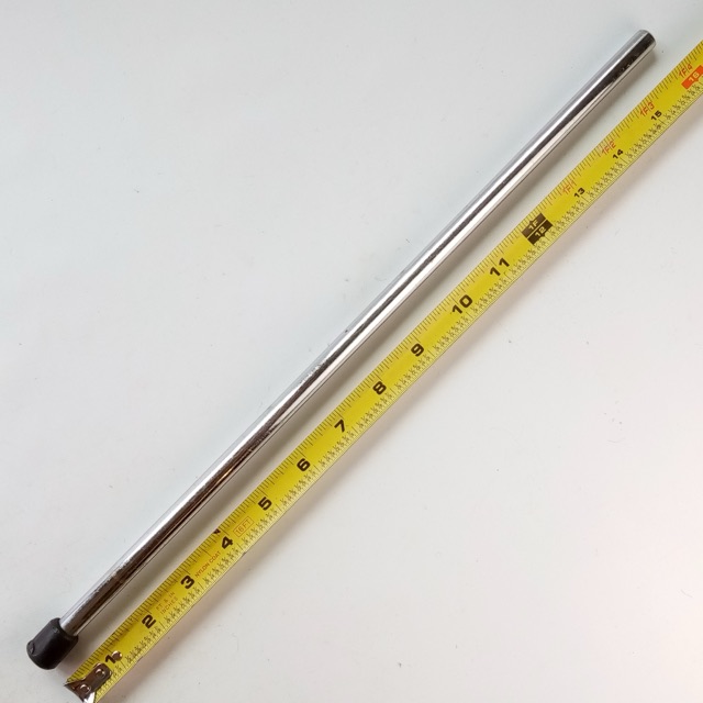 Tama 80s Disappearing Bass Drum Spur/Straight Floor Tom Leg 7/16" Chrome Plating — main photograph