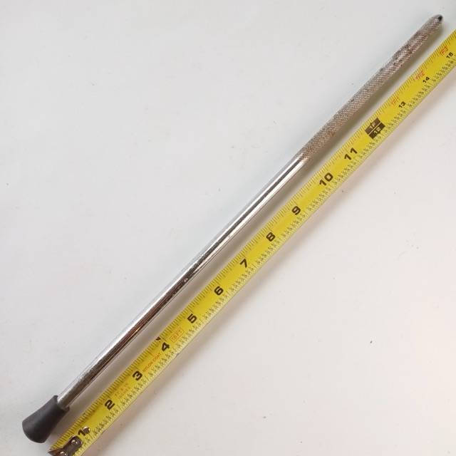 Slingerland 3/8x15.5"Straight Floor Tom Drum Leg Diamond Knurling Sound King USA — main photograph