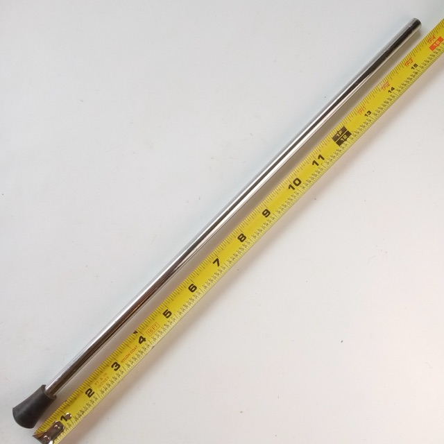 Slingerland 3/8"x16.25"Straight Floor Tom Drum Leg Chrome Vintage 50s Radio King — main photograph