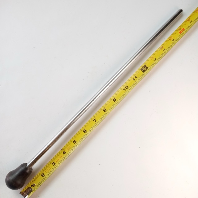 Slingerland 3/8"x17"Straight Floor Tom Drum Leg Chrome Vintage 60s Sound King — main photograph