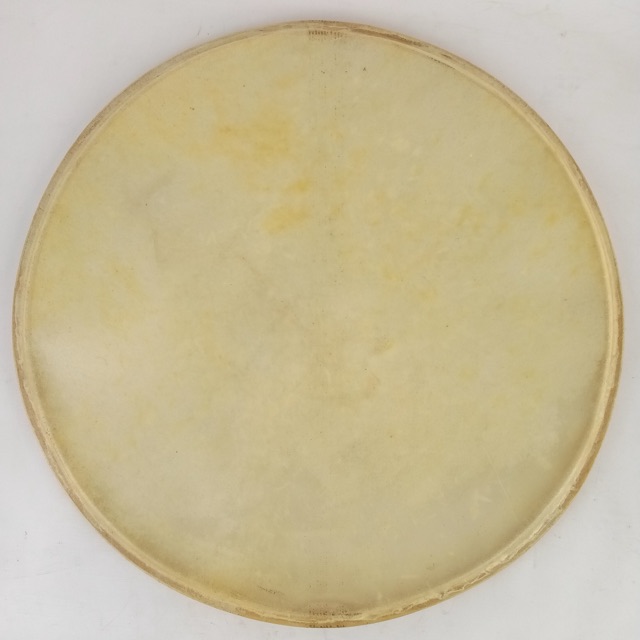 Gretsch Snare 15" Calf Skin Drum Head Slunk Resonant Vintage 40s Broadkaster USA — main photograph
