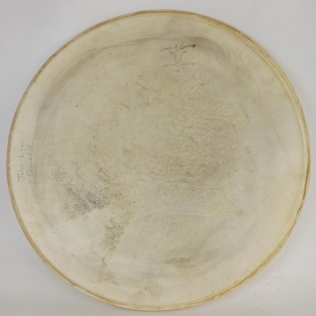 Leedy&Ludwig Hardwhite 15"Calf Skin Snare/Tom Drum Head Batter/Resonant 50s USA — main photograph