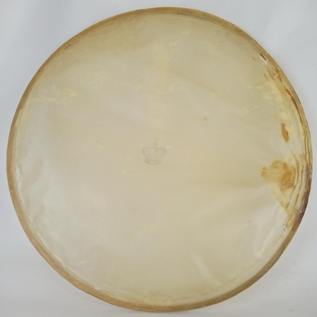 Crown 16" Calf Skin Slunk Thin Resonant Marching Snare Drum Head Vintage 50s USA — main photograph