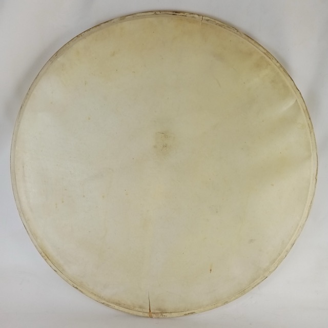 Gretsch 22"Broadkaster Calf Skin Bass Drum Head Professional Quality Vintage 50s — main photograph