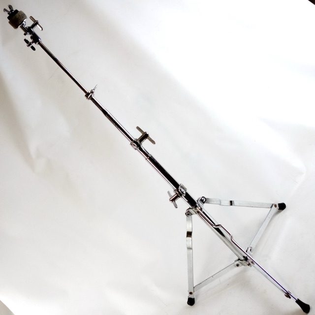 Slingerland#66 Buddy Rich Straight Cymbal Stand Crash/Ride Chrome Vintage60s USA — main photograph