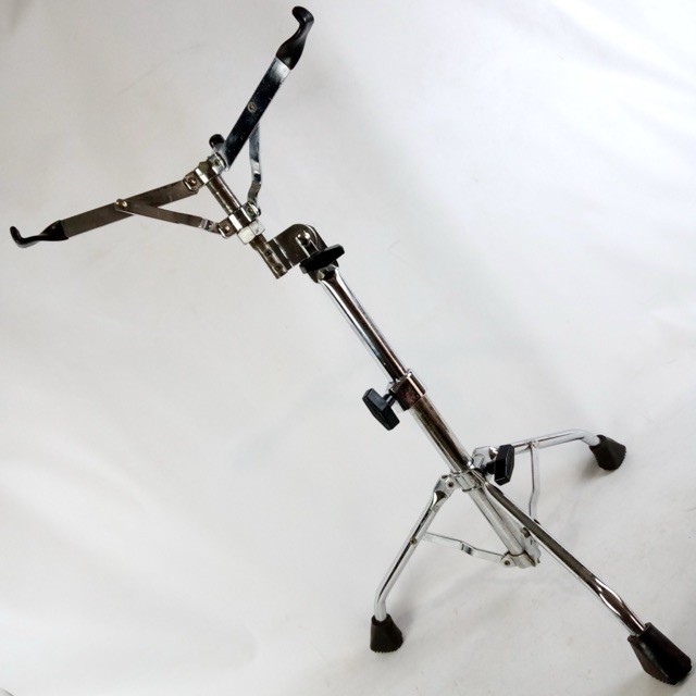 Ludwig Hercules#1374 Snare Drum Stand Chrome Vintage70s Tube-Legs Tripod Chicago — main photograph