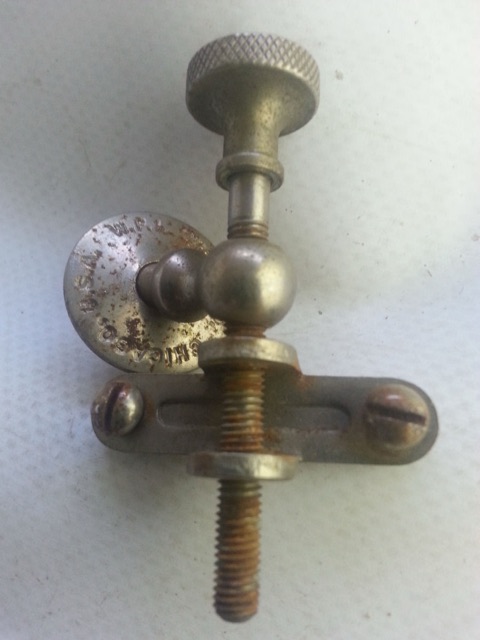 Ludwig Marching Snare Drum Strainer Single-Point Nickel Vintage 30s Parade* — main photograph