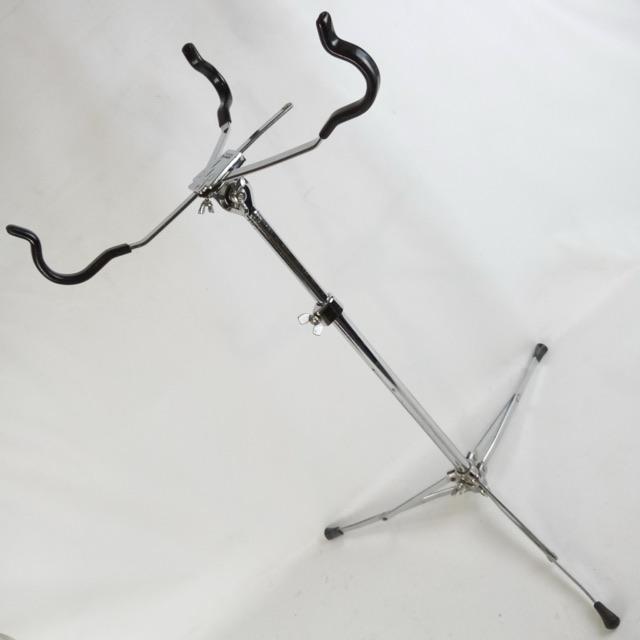 Ludwig WFL Atlas#1363 Flat Base Snare Drum Stand Chrome Flush OG50s Mickey Mouse — main photograph