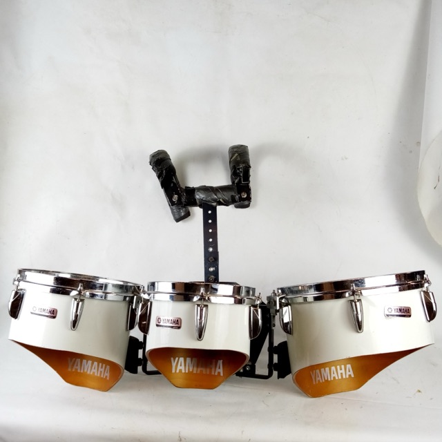 Yamaha Tour Series 8"10"12" Marching Tom Drums Japan 6Ply Birch 8000 Power Hoops — main photograph