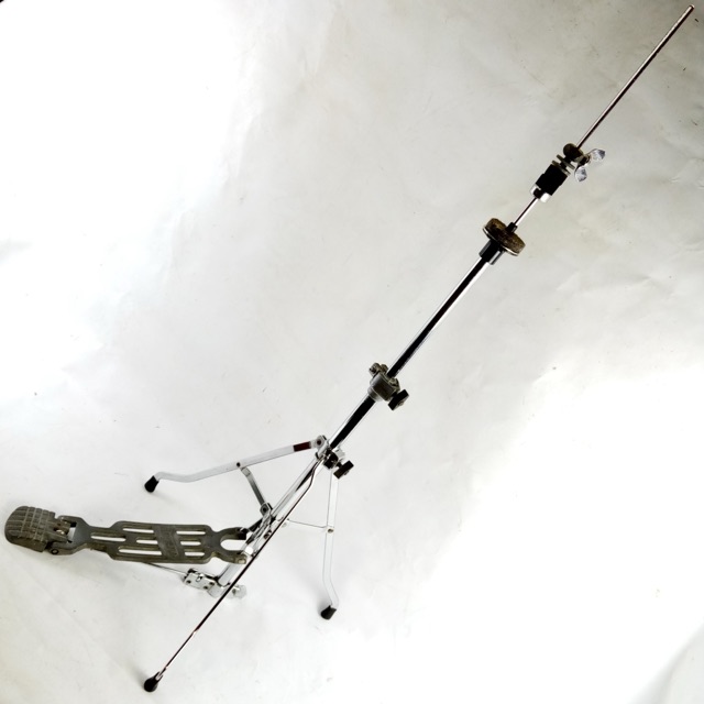 Rogers Swan-Leg Hi-Hat Stand Swiv-O-Matic Memriloc Vintage 70s Cymbals Fullerton — main photograph