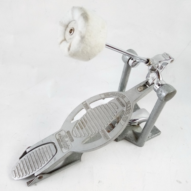 Ludwig Speed King Bass Drum Kick Pedal Twin Spring Chicago Beater Vintage60s USA — main photograph