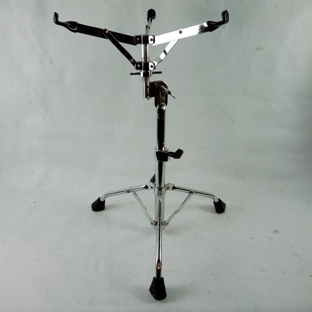 Ludwig "Atlas" Snare Drum Stand Chrome Vintage 70s Tube-Legs Tripod Chicago USA — main photograph