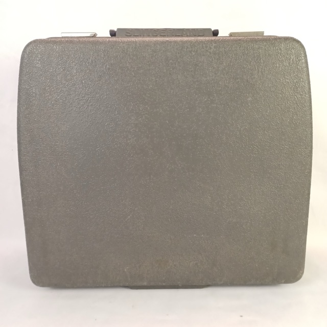 Slingerland 60-70s 6.5x14"Hard Shell Molded Plastic Snare Drum Case Stick/Stand — main photograph