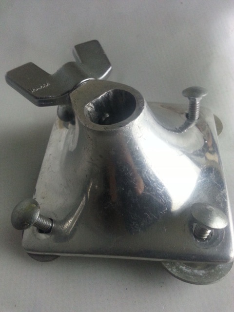 Slingerland Alum. Set-O-Matic Tom Drum Mount Receiver Chicago USA Vintage 60s* — main photograph