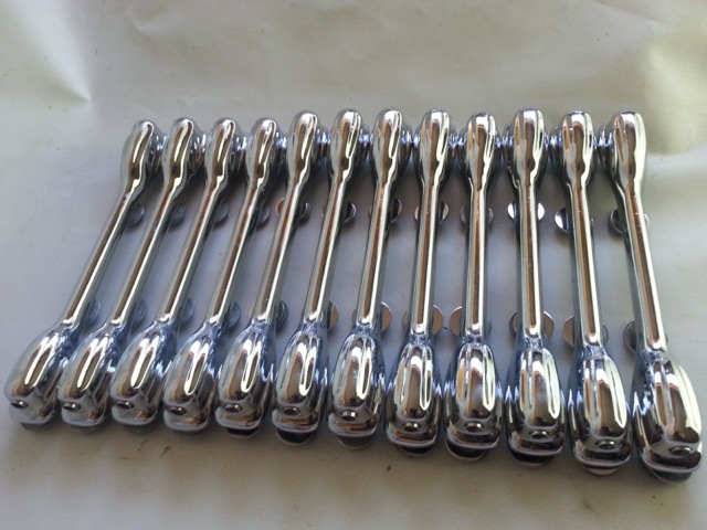 Slingerland 12x TDR Magnum Snare Drum Lugs Chrome Sound King Vintage 70s* — main photograph