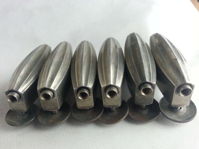 Slingerland 6x Cigar Bass/Tom Drum Lugs Streamline Radio King Vintage 40s EXC* — main photograph