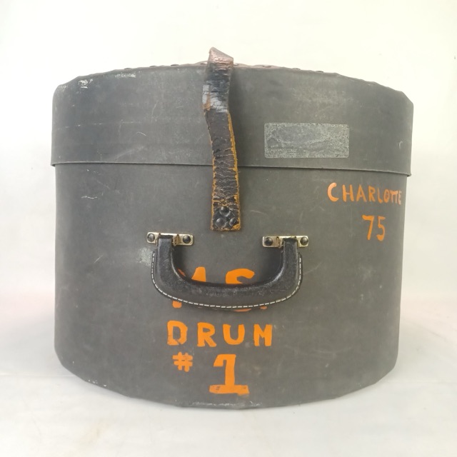 12x16" Tenor Tom Drum Case 12x18" Hard Shell Fibre Fiber Humes&Berg Vintage USA — main photograph