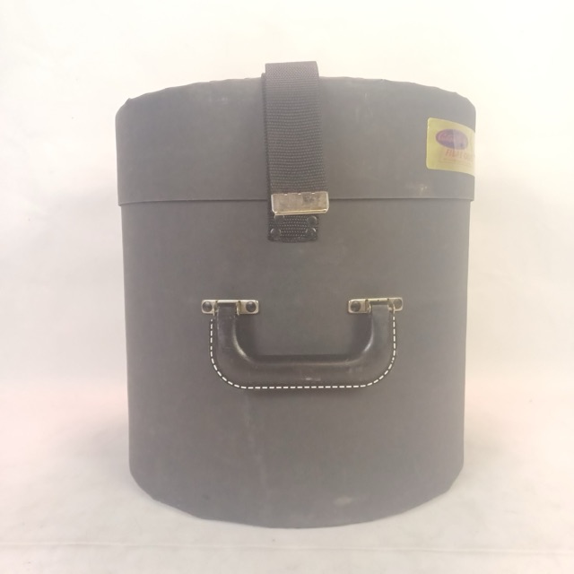 Custom Build 12" Tom Drum Case Humes & Berg Fibre 13x13" Hard Shell Chicago USA — main photograph