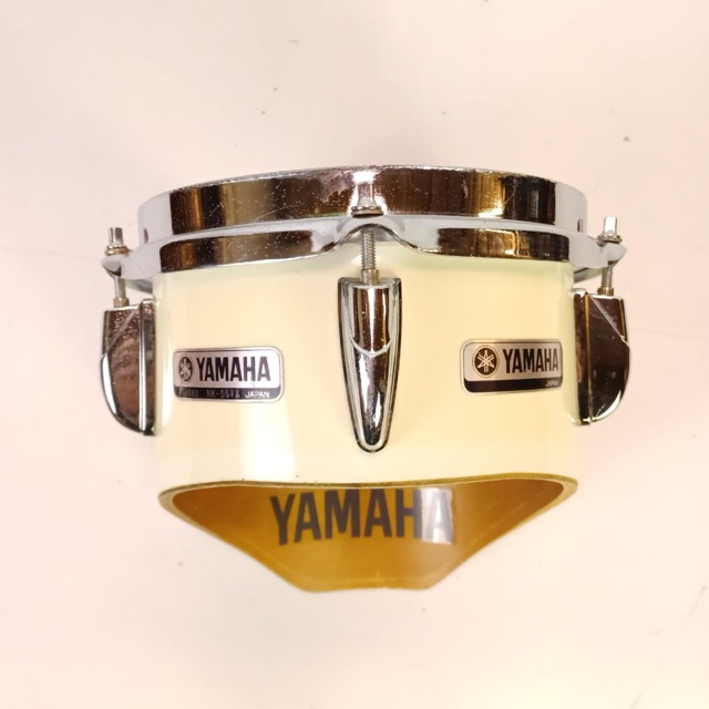 Yamaha 4-8x8"Piano White Field Corps Tenor Tom Drum 808U 6Ply Birch Japan Power — main photograph