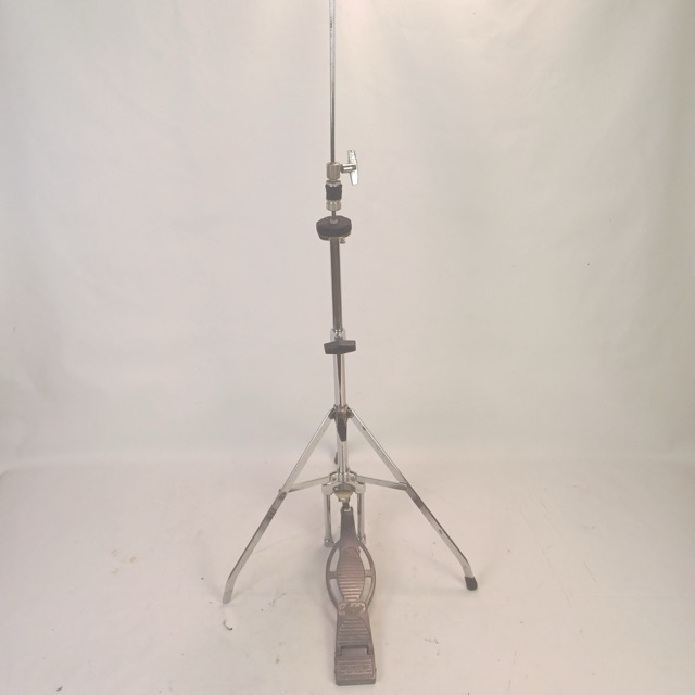 Ludwig #1124"Big Beat"Hi-Hat Stand Tripod Base+Pedal Spur-Lok Vintage 70s Cymbal — main photograph