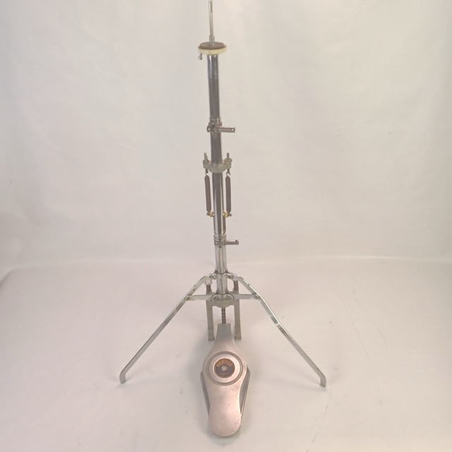 Orange Charleston Hi-Hat Cymbal Stand Capelle Pro-Mark PA320 Vintage 70s France — main photograph