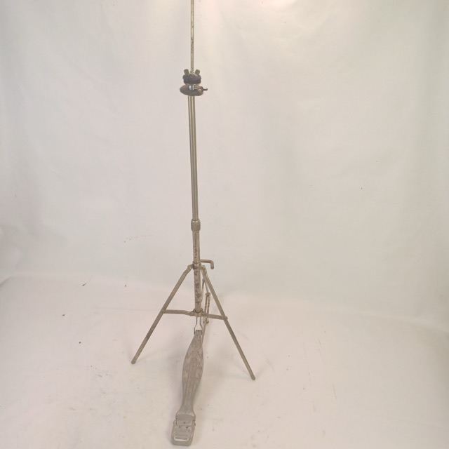 Slingerland "Krupa" Sock/Hi-Hat Cymbal Stand Pedal Vintage 50s Epic #836 Nickel — main photograph