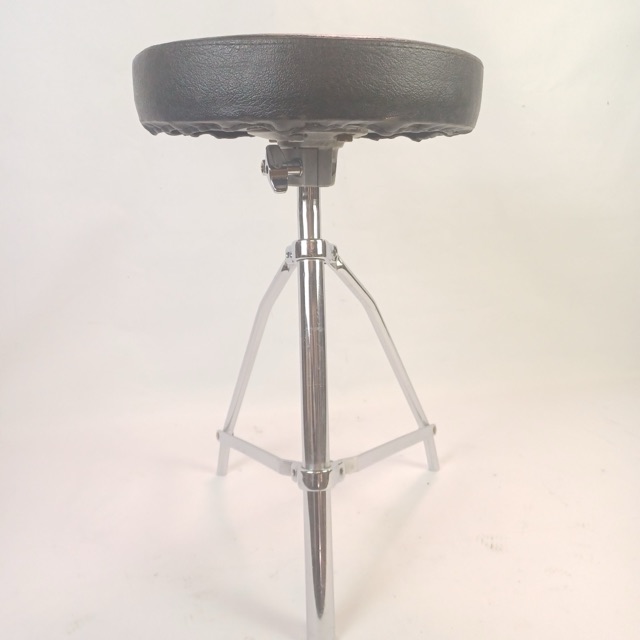 Ludwig 60s Porto-Seat Drum Set Throne Vintage Adjustable Chair Script USA#1025-1 — main photograph