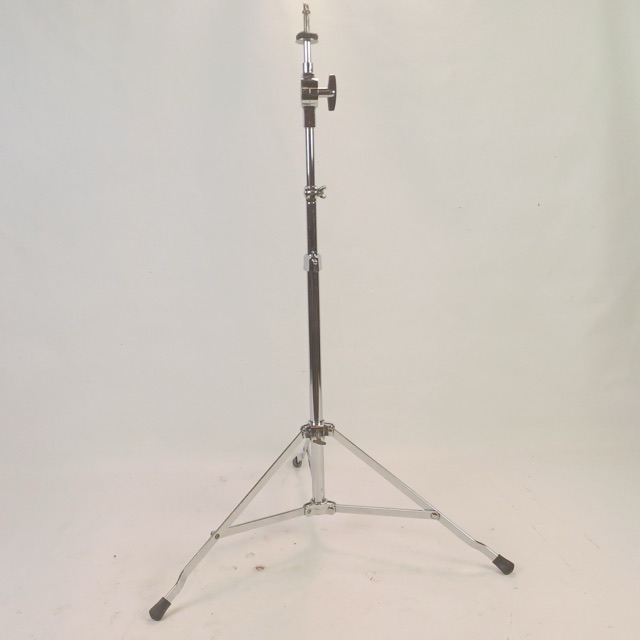 Ludwig Atlas Cymbal Stand #1402 Tripod Vintage 60-70s Chrome Crash/Ride Classic — main photograph