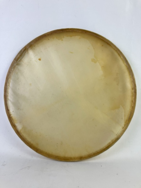 Leedy 15" Slunk Resonant Calf Skin Snare Side Drum Head Vintage10s Repair/Retuck — main photograph