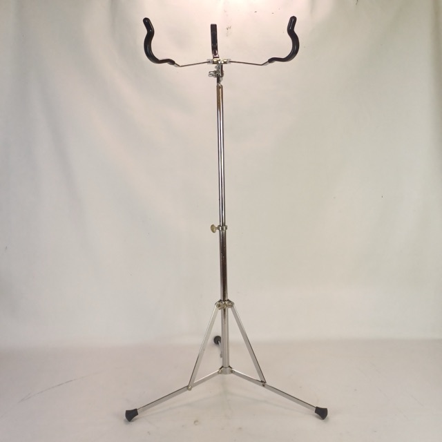 WFL Ludwig Atlas Snare Drum Stand Flat-Base Tripod Single-Braced Chicago Vintage — main photograph