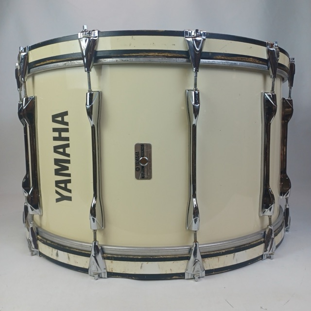 Yamaha Piano White 14x26" Bass Drum Tour Custom Model MB826U Japan Vintage 80s — main photograph