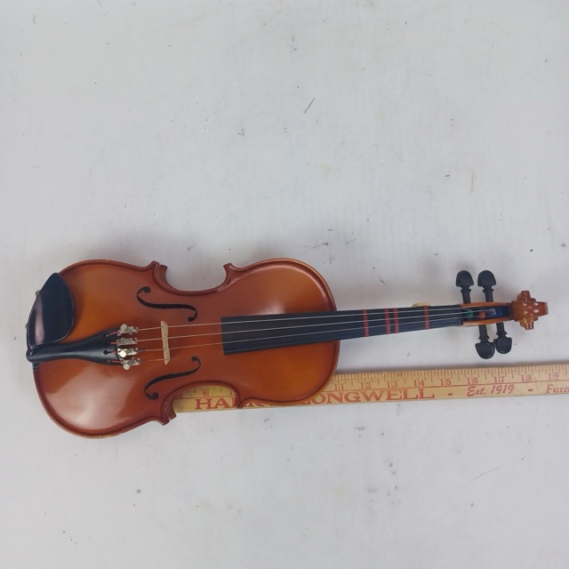 1/4-Size Glaesel VI30E1 Violin +Case +Bow Ser#:E2420 02/99 Antonius Stradivarius — main photograph