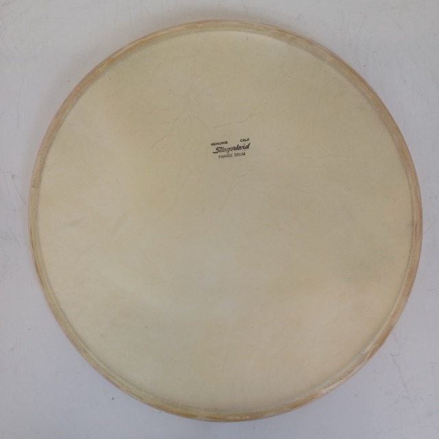 Slingerland 16" 50s Calf Skin Sound King Floor Tom Drum Batter/Resonant Head USA — main photograph