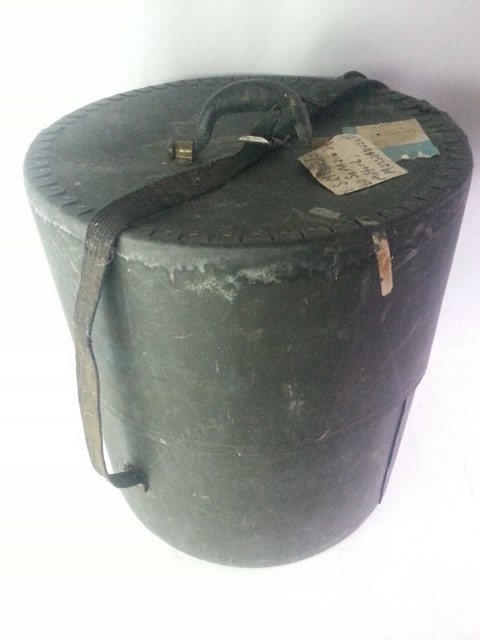 Slingerland Vintage 16"x16+"Floor Tom Drum Case Round Fiber/Fibre Hard Shell* — main photograph