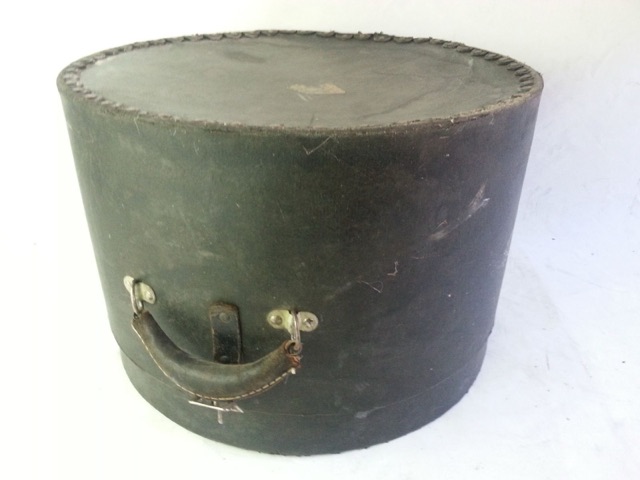 Vintage 14" x 10-14" Tom/Floor/Marching Snare Drum Case Fiber Fibre Hardshell* — main photograph