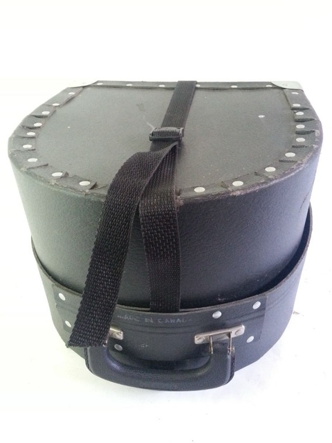 Nomad 10"x7" Small Ride Tom Drum Case Fiber Hardshell Hard Shell Made in Canada — main photograph