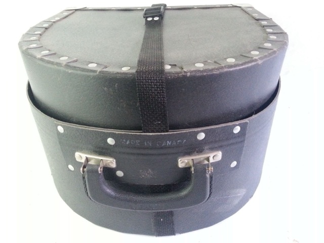 Nomad 12" x 8-11" Ride Tom Drum Case Fiber Hardshell Hard Shell Made in Canada — main photograph