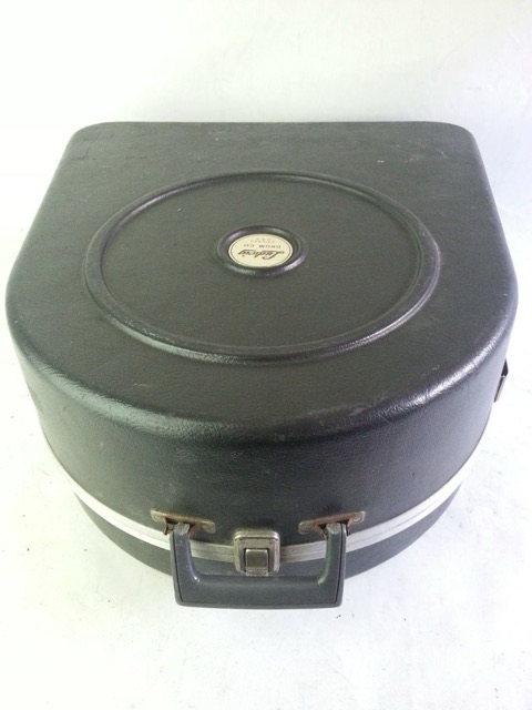 Ludwig 14" x 6.5" Snare Drum / Stand Case Supraphonic Hardshell Vintage 60s USA — main photograph