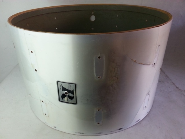Rogers 24x14"Bass Drum Shell 5ply Maple+Re-Rings Vintage 70s Big R Project* — main photograph