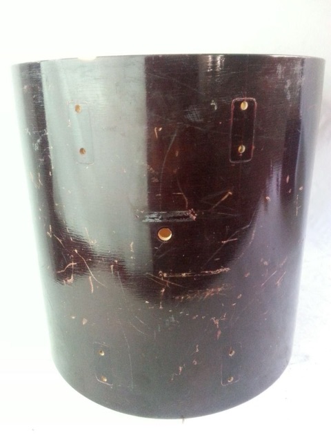 Pearl 16x16"Floor Tom Drum Shell 8ply 100% All-Maple Vintage 80s Japan *Virgin* — main photograph