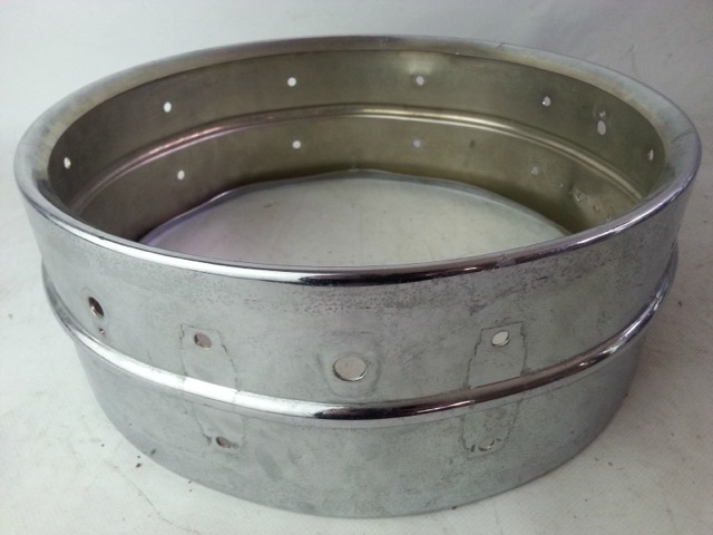 Ludwig Super-Sensitive/Supraphonic Snare Drum Shell 14"x5" Chrome Vintage 60s* — main photograph