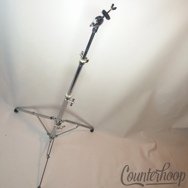 Pearl Crash/Ride Cymbal Stand Vintage 70s No-Slip Tilter Made In Japan Chrome* — main photograph
