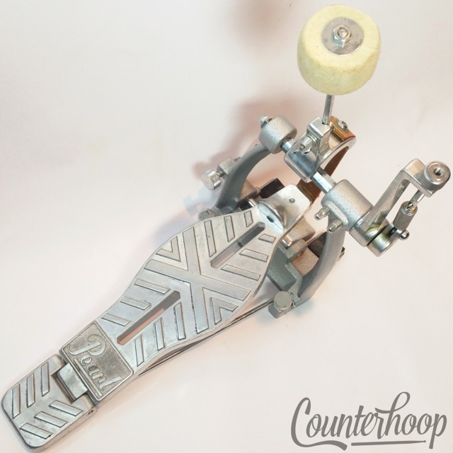 Pearl Bass Drum Pedal Made In Japan Vintage 70s Chrome Memriloc/Swivo Style* — main photograph