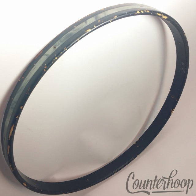 Leedy 14" BDP 1ply Maple Wood Hoop/Rim Snare/Tom Drum 8-Hole Vintage 30s Batter — main photograph