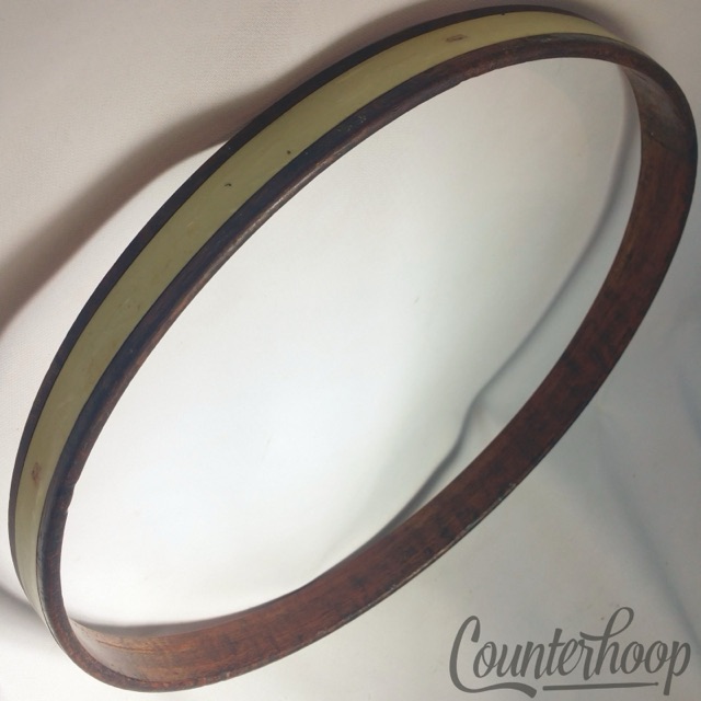 Ludwig 14" WMP 1Ply Solid Maple Wood Hoop/Rim Snare/Tom Drum Vintage 40s Batter — main photograph