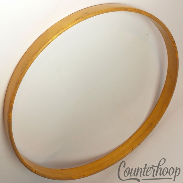 Leedy&Ludwig 14"1Ply Solid Natural Jasper Maple Wood Hoop/Rim Snare/Tom Drum 50s — main photograph