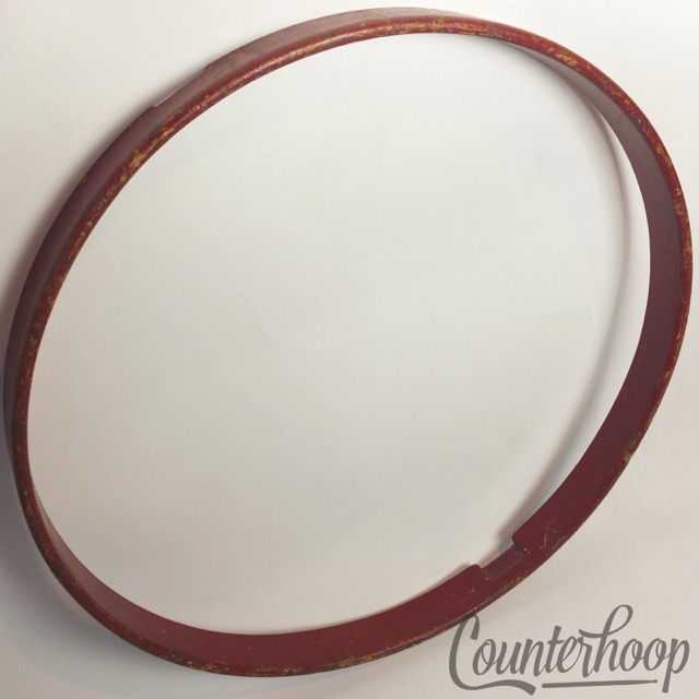 Leedy 15" 1-Ply Solid Maple Wood Hoop/Rim Snare Drum Resonant Vintage 20s USA* — main photograph